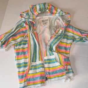 Billabong Multicolor Striped Swim Coverup